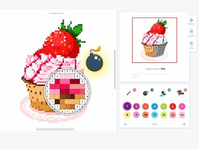 Pixel Art Coloring Book