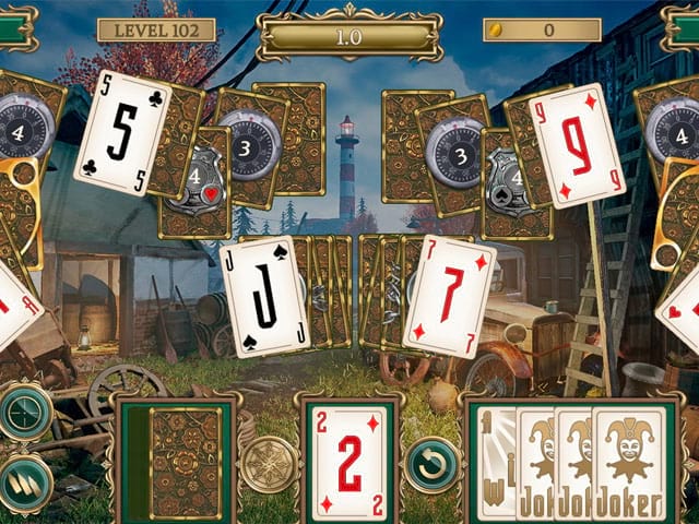 Detective Notes: Lighthouse Mystery Solitaire