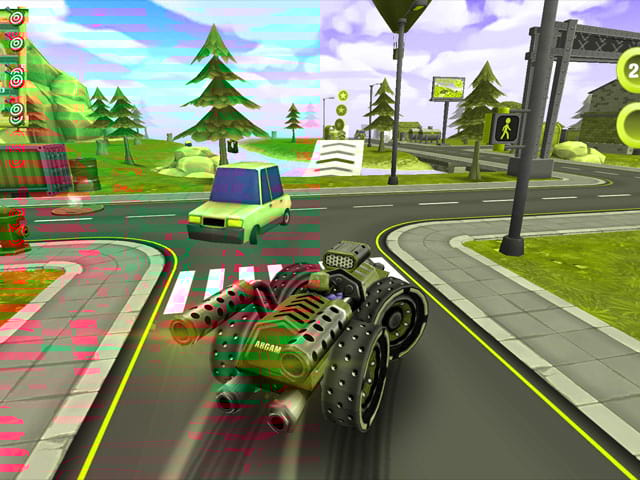 Cartoon Hot Racer 3D