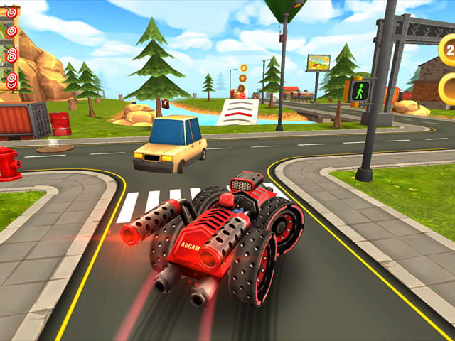 Cartoon Hot Racer 3D